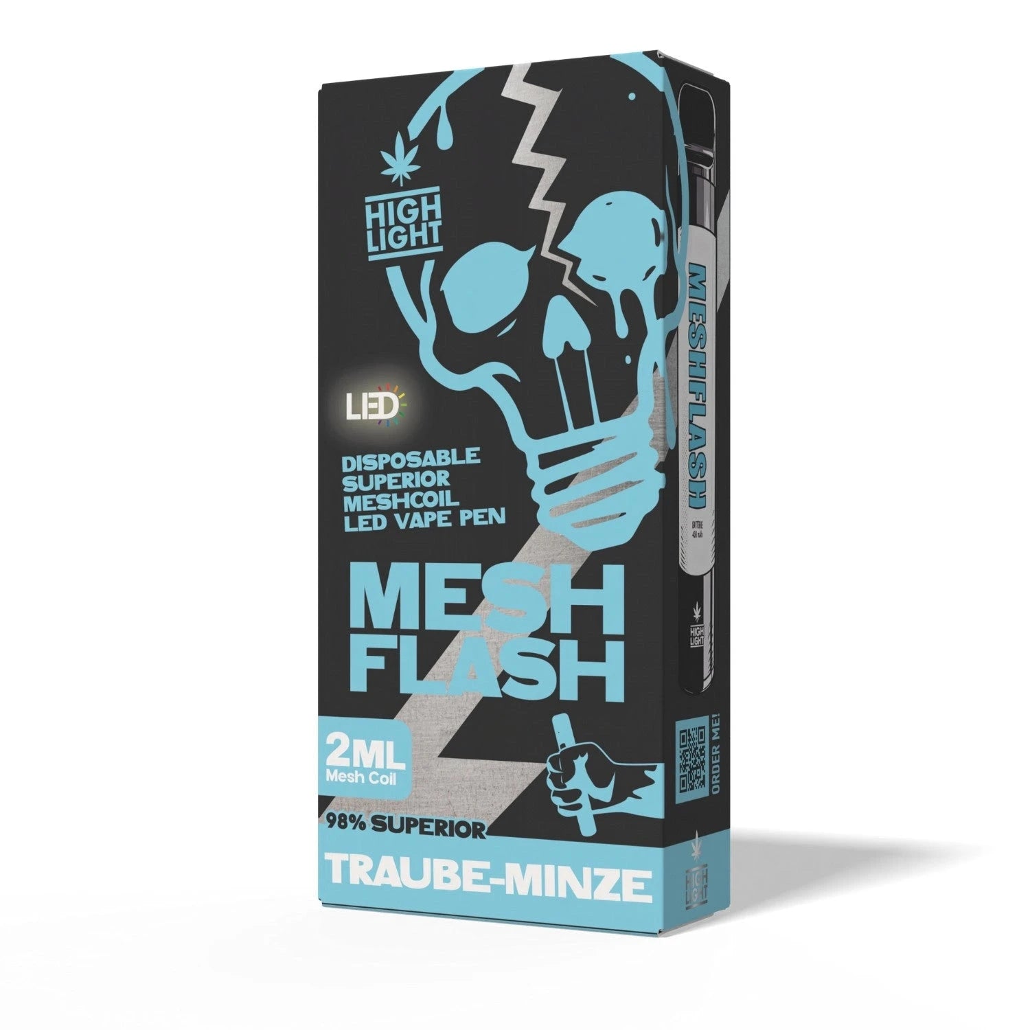 Meshflash 98% Superior Einweg Vape 2ml (verschiedene Sorten) Meshflash